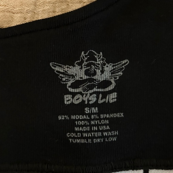 Boys Lie One Shoulder Sports Bra Size S/M - Picture 5 of 5